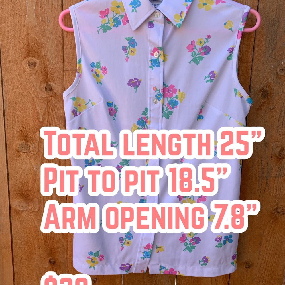 Sleeveless blouse